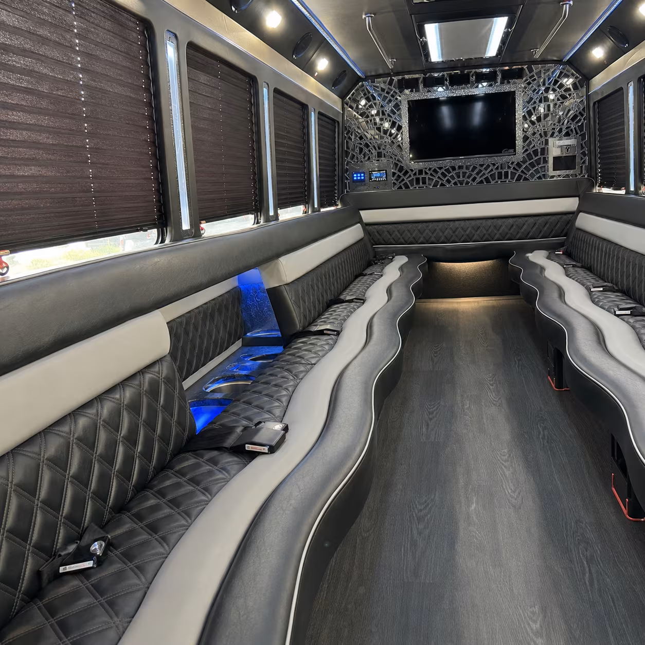 casper corporate event party bus transportation for your
