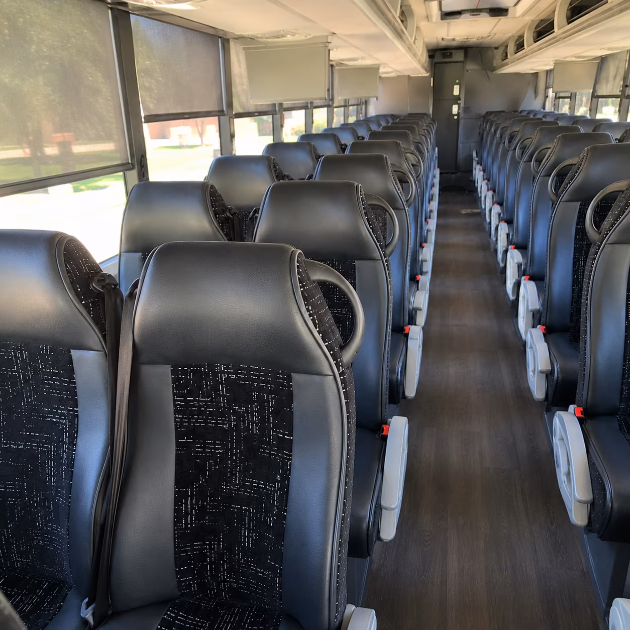 casper wine tour brewery transportation onboard seating