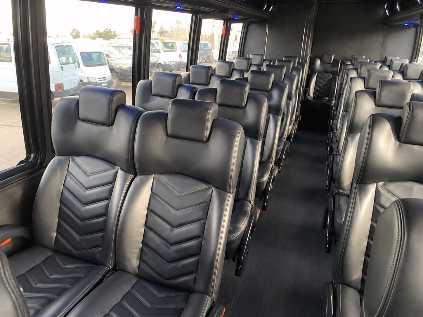 gillette show up to gillette concerts in a charter bus