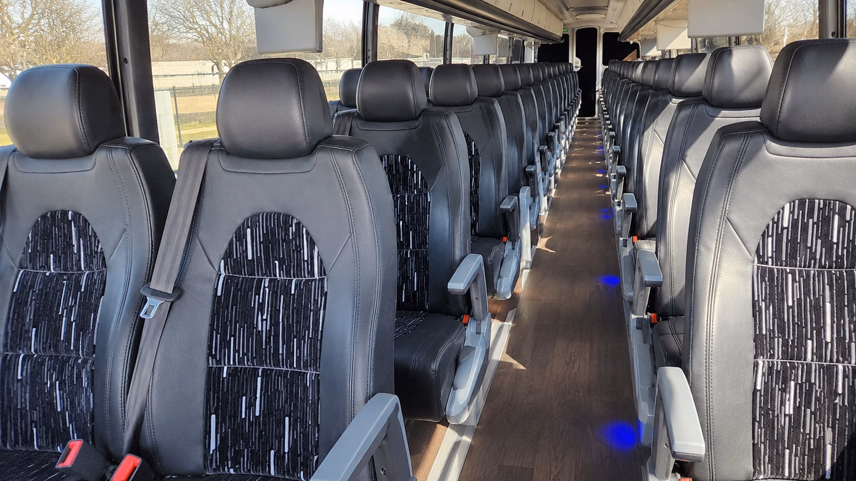 lakewood timely charter buses for lakewood wedding guests