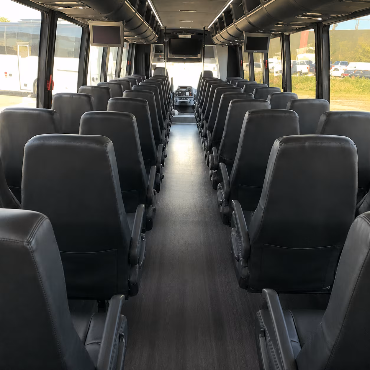 rapid city spacious charter bus rentals for rapid city wedding groups