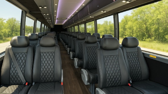 casper 15 passenger minibus inside