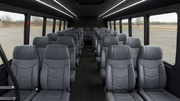 casper 30 passenger minibus inside