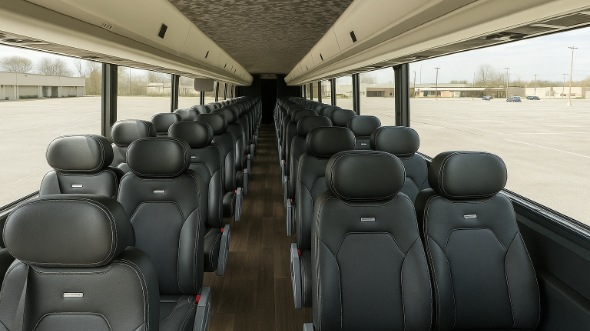 casper 35 passenger minibus inside