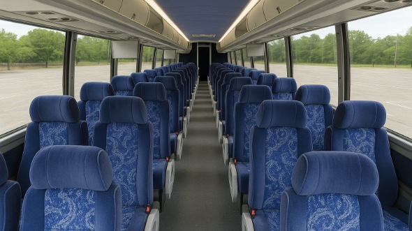 casper 56 passenger charter bus rental