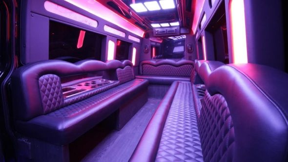 casper sprinter limo rental inside